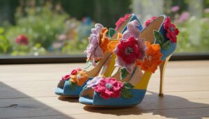 Buty z kwiatowymi aplikacjami 3D to wiosenno-letni trend, którego się nie spodziewaliśmy