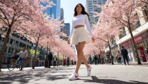 Przepadłam na punkcie spódnicy "sail" od Nike. Wiosną 2026 założę ją nie tylko do sneakersów Cortez