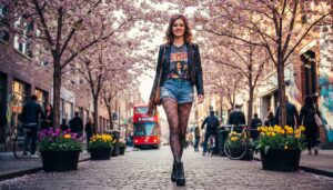 Chcesz nosić szorty w pierwsze dni wiosny? Zestaw je z rajstopami jak w 2010 roku
