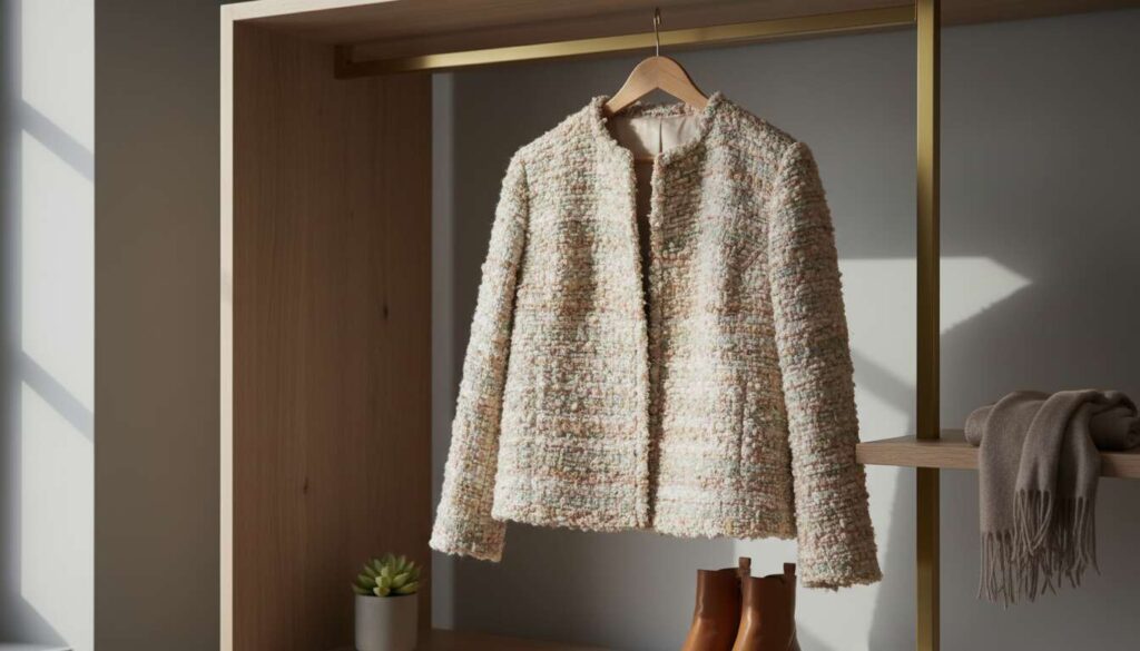 Bouclé cocoon zamiast ramoneski. Hit sezonu przejściowego