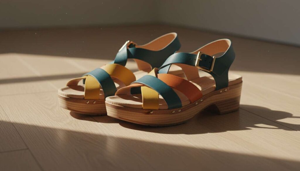 Sandały w babcinym stylu nie będą staroświeckie, jeśli ograsz je zgodnie z wybiegami na 2026 rok