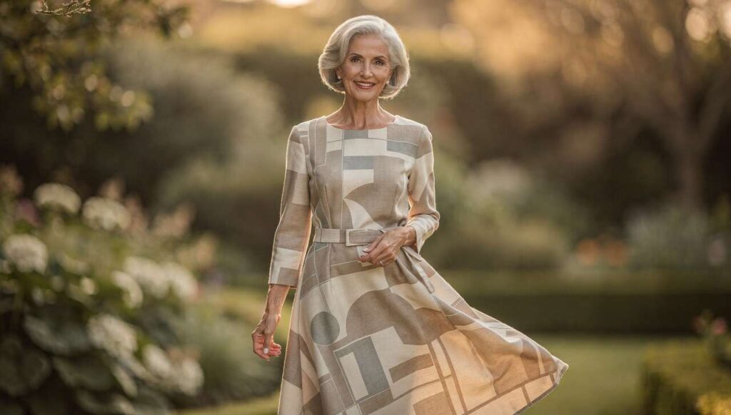 Eleganckie sukienki dla 60 latki: Klasyczne fasony i modne propozycje