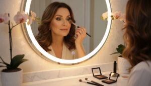 Makijaż oczu po 50-tce: wizażystki pokazują technikę na opadające powieki w 3 krokach