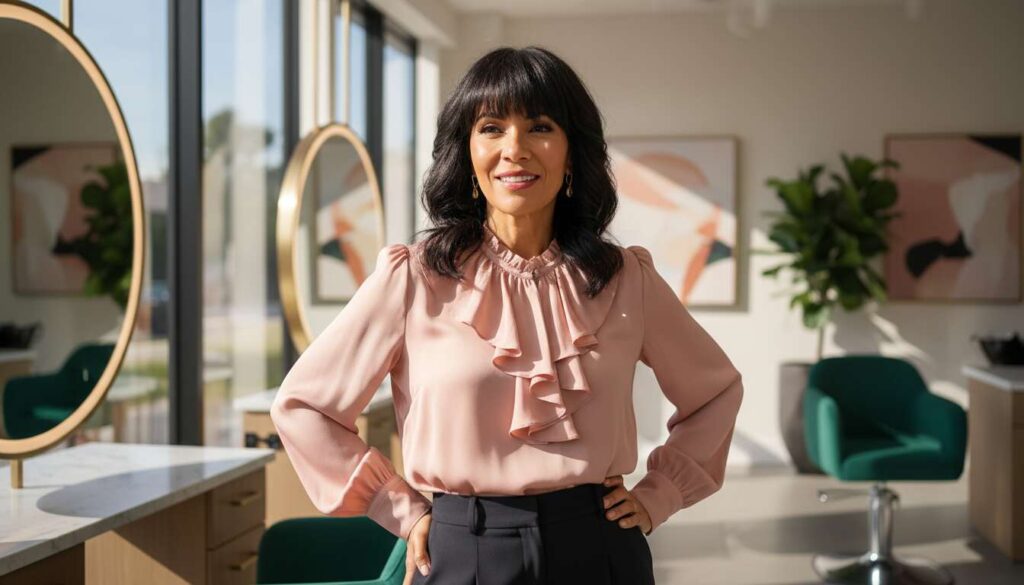 Mikrogrzywka po 40-tce: fryzjerzy wyjaśniają, komu pasuje i jak ją pielęgnować