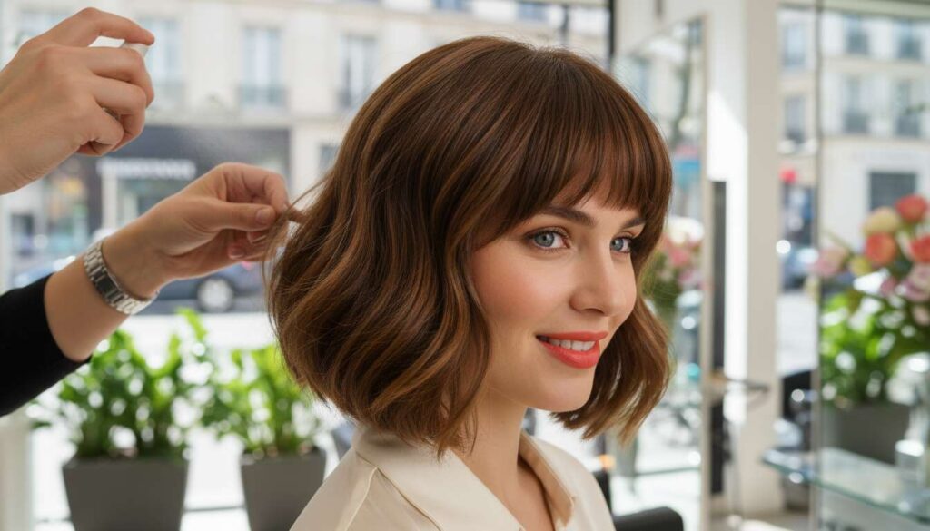French bob z grzywką: cięcie, które fryzjerzy najczęściej polecają na wiosnę 2026
