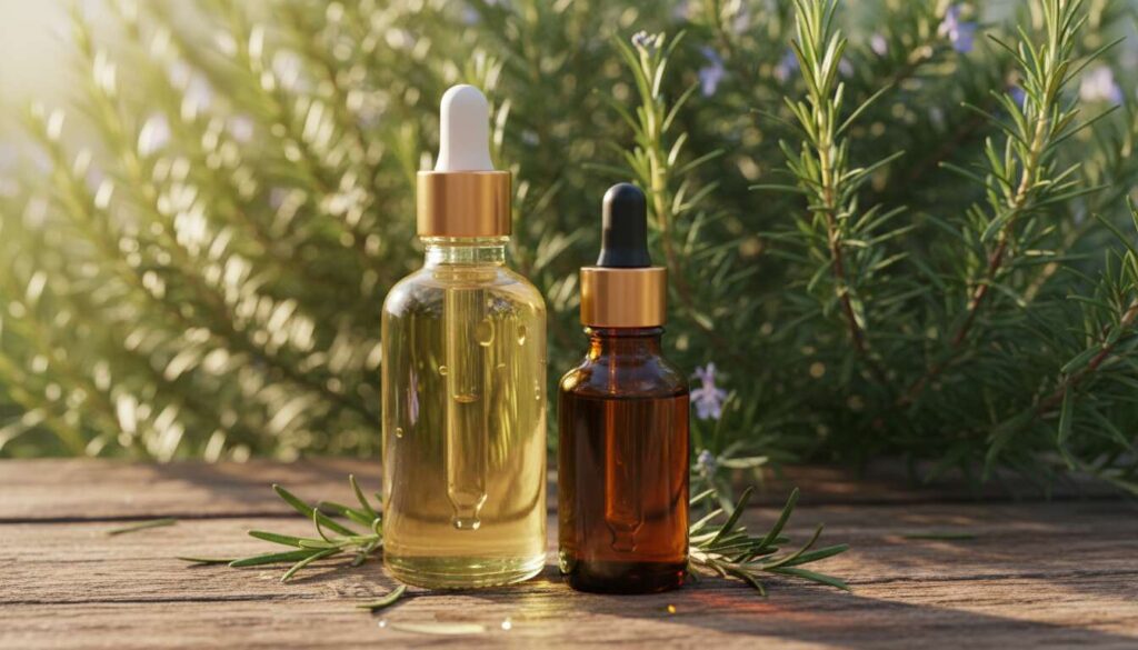Olejek rycynowy vs olejek rozmarynowy: trycholog wyjaśnia, który lepiej pobudza wzrost