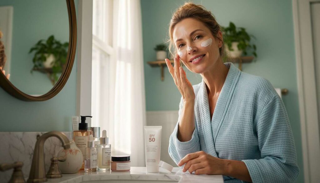 Krem z filtrem SPF na co dzień: dermatolodzy tłumaczą, dlaczego to podstawa po 40-tce