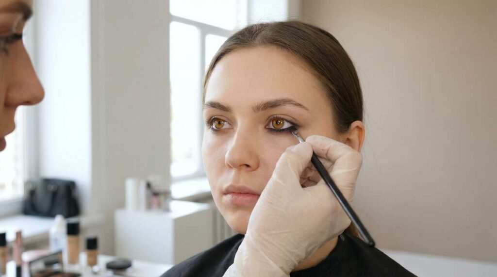 Eyeliner odwrócony: wizażystki tłumaczą technikę na większe i promienniejsze oczy